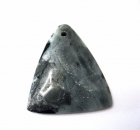 Edelstein Amazonit Dreieck Form